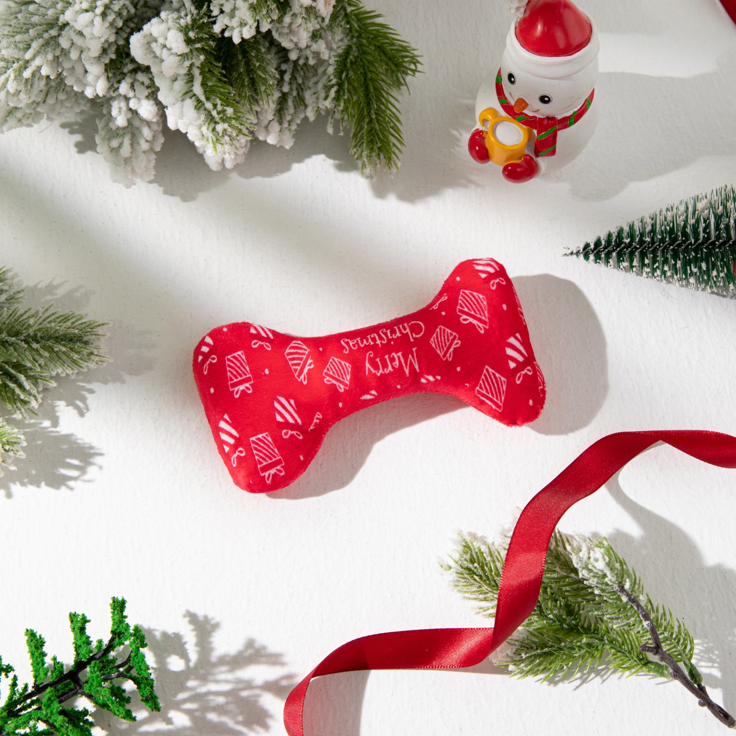 跨境爆款圣诞狗玩具含BB叫可发声耐抓咬不易吞食圣诞圣诞宠物玩具详情33