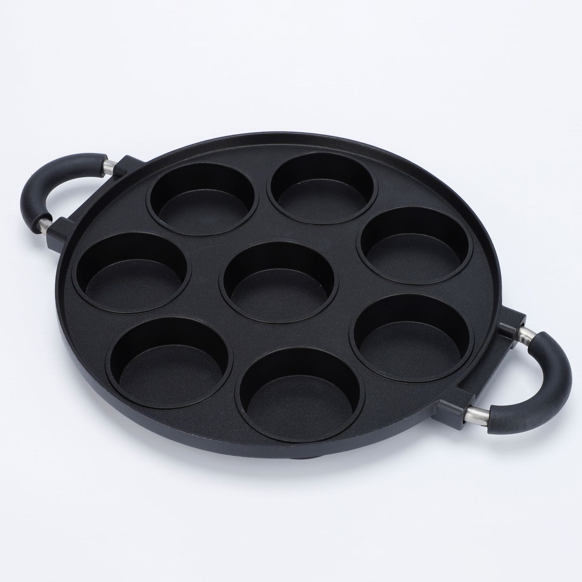 Baking eight-hole non-stick cake molds, takoyaki non-stick coated baking trays, egg pancake molds, round hole baking trays pic 4
