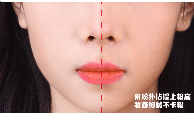 棉花糖气垫粉扑三角干湿两用海绵美妆蛋不吃粉Q弹化妆粉扑美容纤体贴详情5