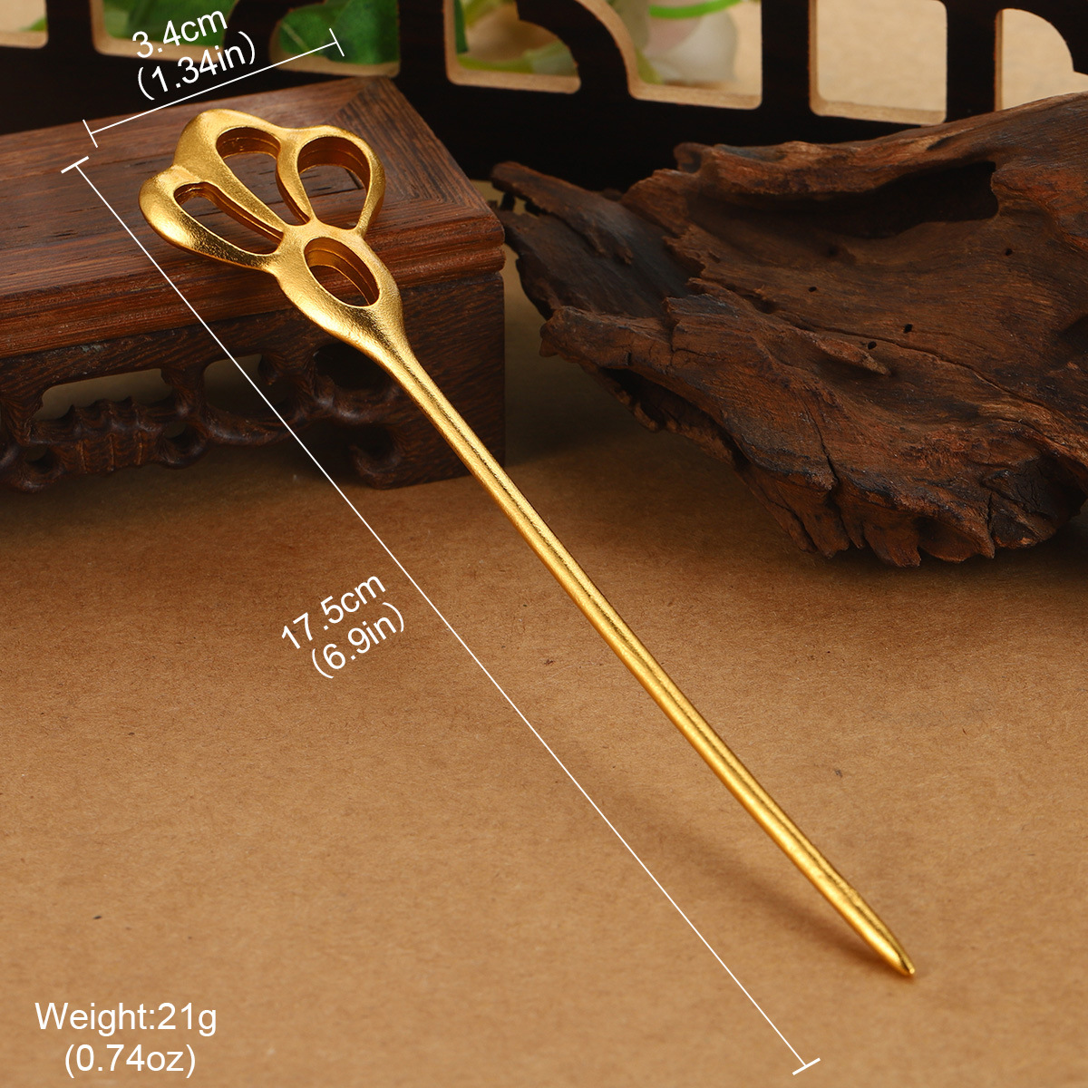 New Chinese-style hollowed-out flower and auspicious cloud hairpins, retro headwear accessories, Hanfu and cheongsam versatile hairpins, courtly ancient style ladies pic 42