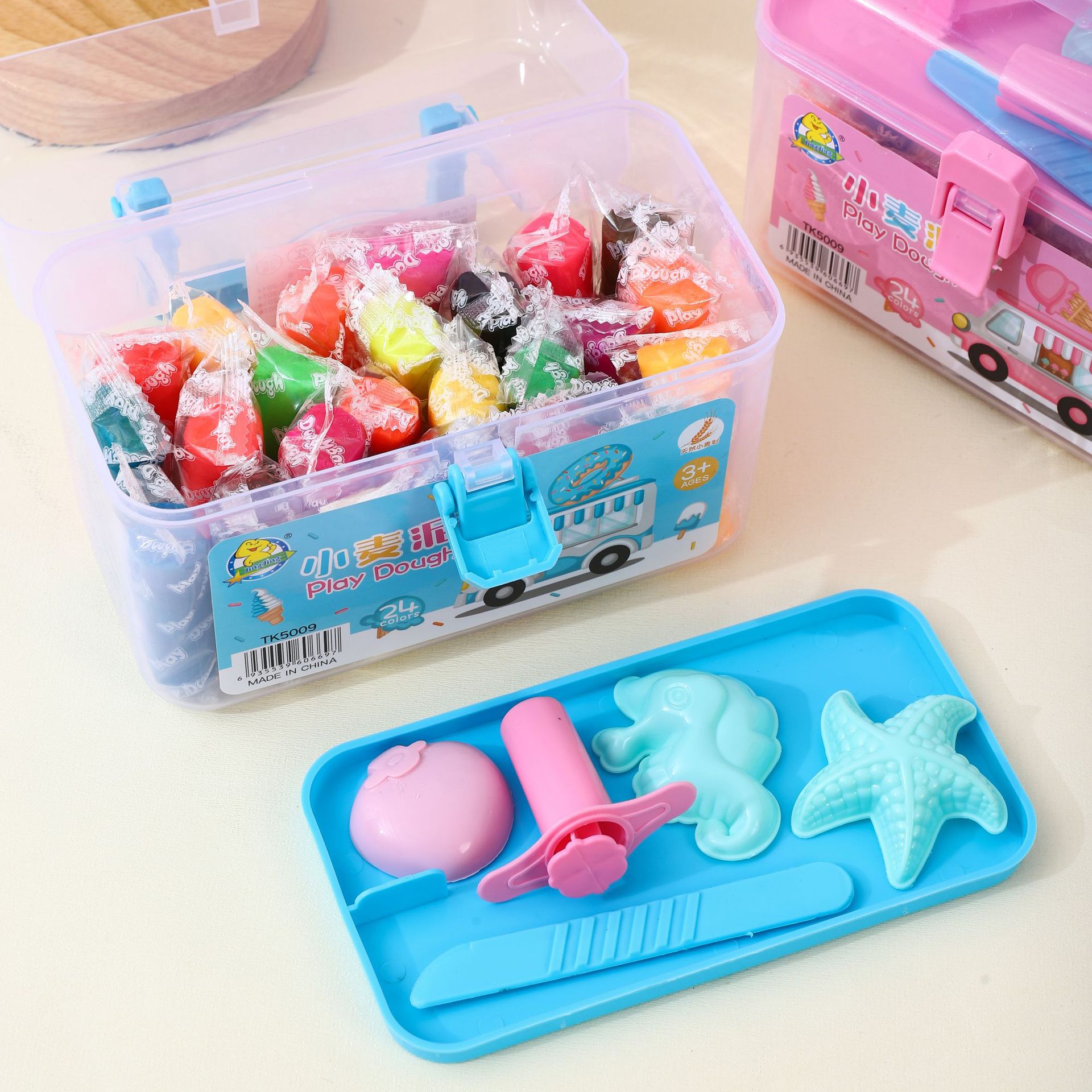 Jingjing ultra-light Clay plasticine Toy Manufacturer, 24-color diy handmade wheat clay toys for children. Wholesale pic 15