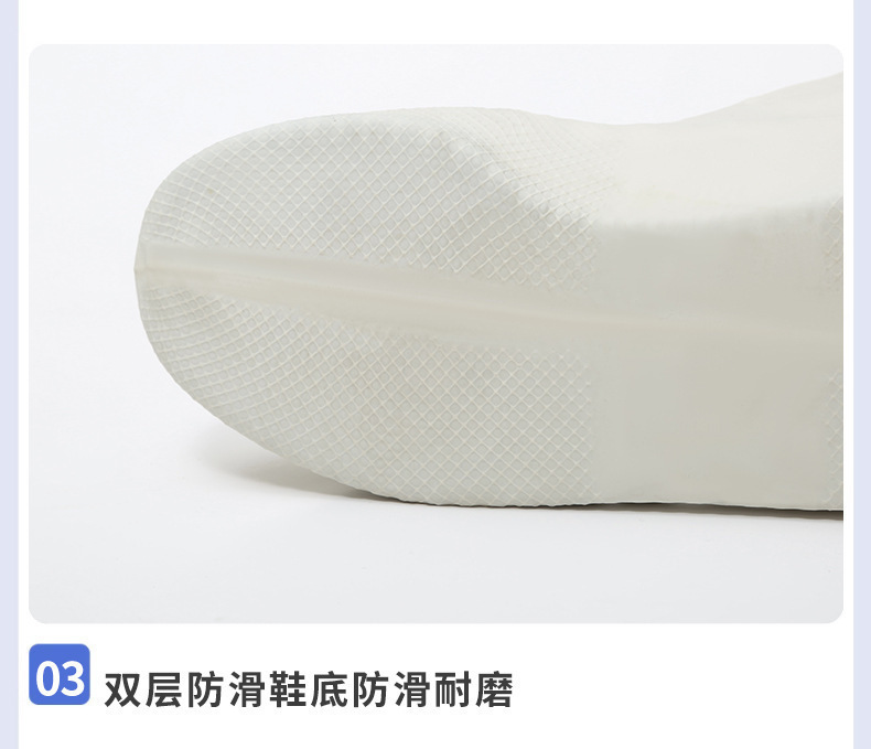 下雨天户外防水乳胶鞋套乳胶防水鞋套硅胶鞋套防泥沙防雨鞋套旅行详情15