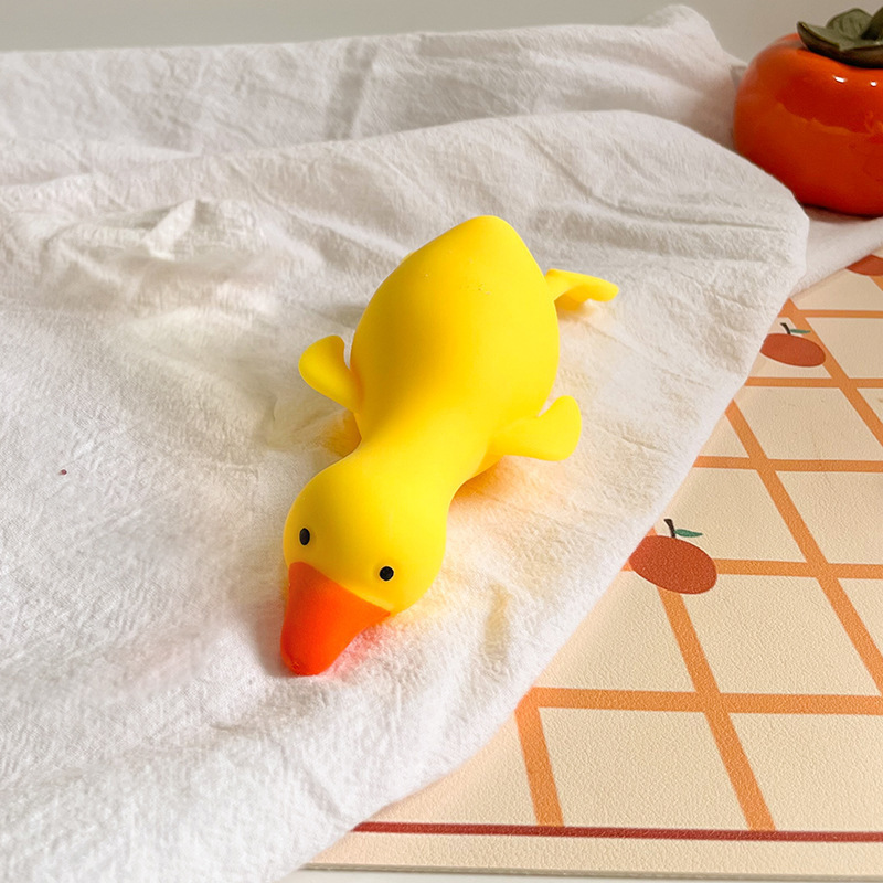 冲鸭减压多彩小黄色鸭子捏捏乐发泄可爱呆萌学生儿童成人发泄玩具详情10