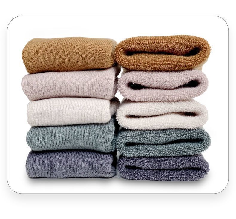 婴儿袜子批发外贸跨境秋冬加绒加厚防滑学步地板袜男女宝宝棉袜详情5