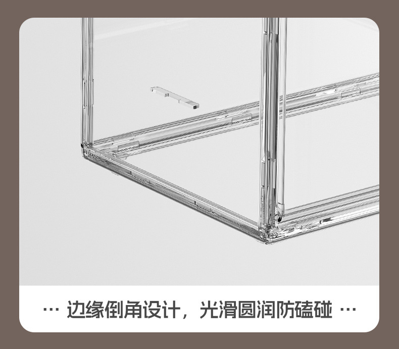 单体展示盒套装盲盒手办彩色收纳防尘展示手办透明防尘收纳盒严选详情15