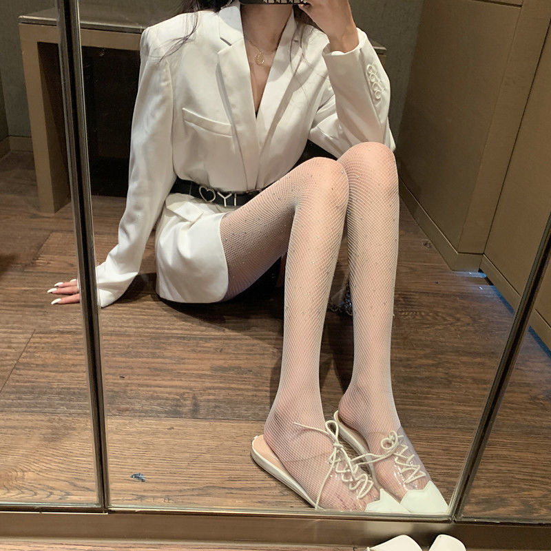 批发夜店烫钻镂空小网眼渔网袜外贸闪亮性感彩钻网袜显瘦丝袜详情14