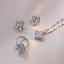 项链女日韩风时尚气质简约施家网红米家可爱趣味老鼠水晶锁骨链详情43