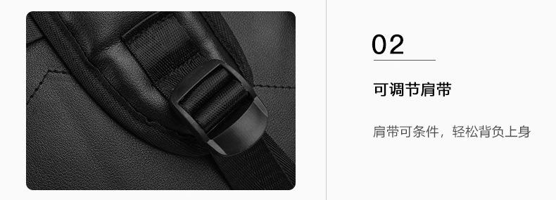 双肩包男士格子通勤休闲上班族背包大容量商务旅行出差工作电脑包详情30