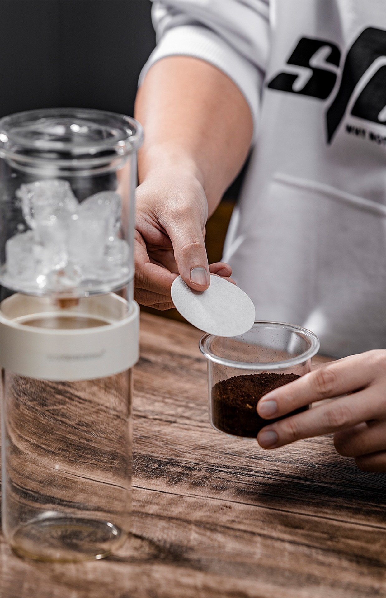 Special round powder bowl filter paper for Italian coffee machine handle, 51/58mm universal coffee filter paper pic 22