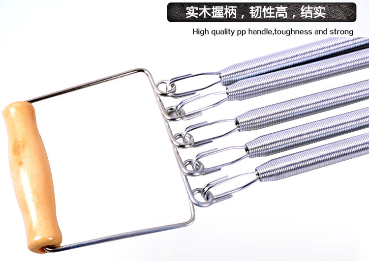木柄弹簧拉力器可拆卸拉力钢丝健身器材扩胸锻炼胸肌背肌家用详情4