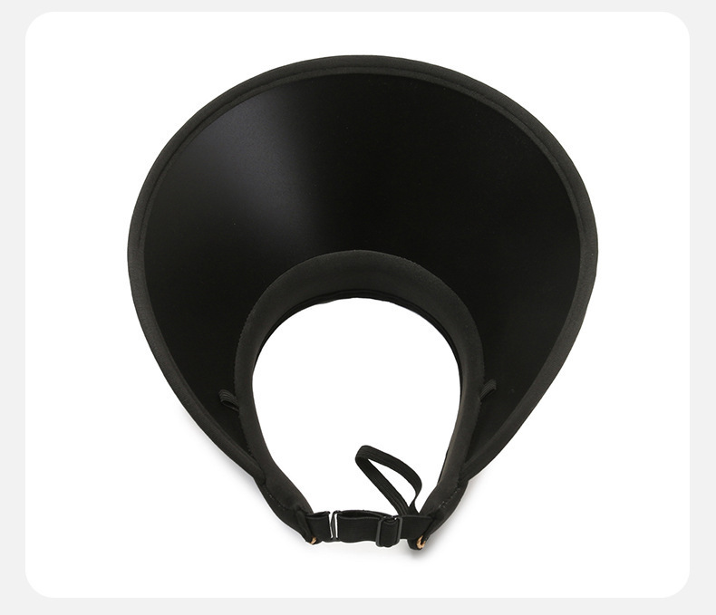 空顶帽uv可折叠拉菲草遮阳帽草帽防晒女款防晒帽夏季女士帽子批发详情28