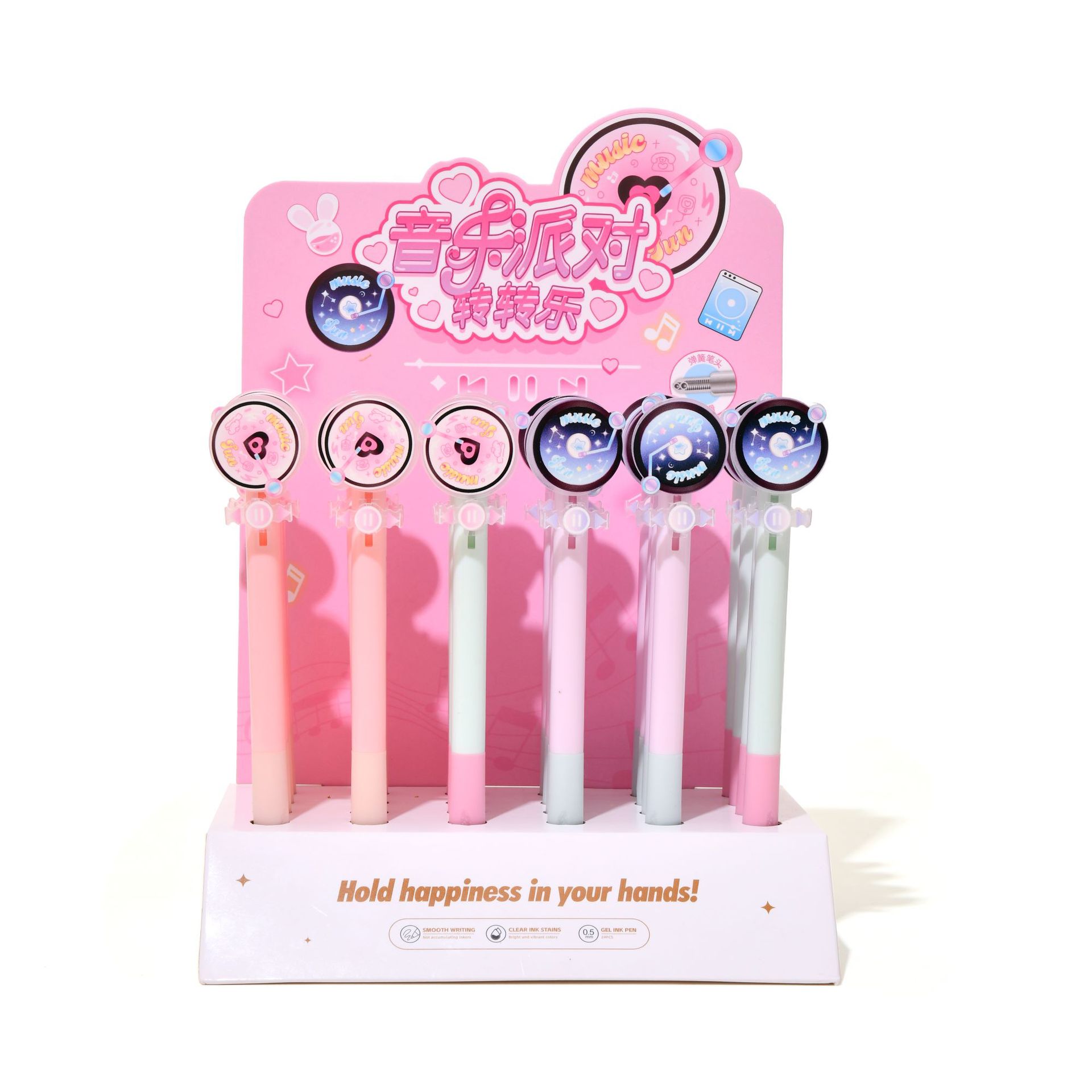 晨兮可爱创意卡通学生中性笔高颜值速干卡皮巴拉款批发办公文化书写礼品笔详情3