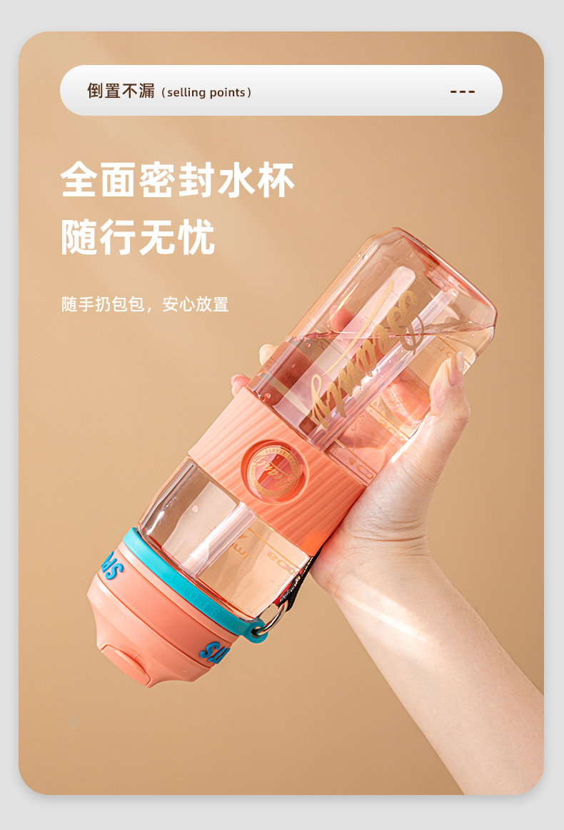 运动水壶夏季学生便携大容量防摔直饮高颜值日用杯具详情9