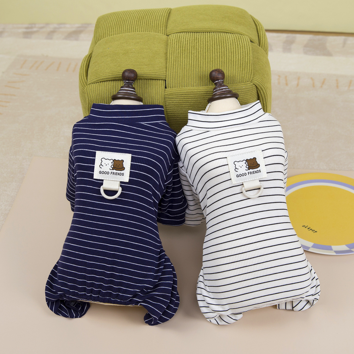 宠物条纹毛衣宠物服装猫狗衣服春夏款宠物狗狗衣服宠物服饰宠物衣服套装详情5
