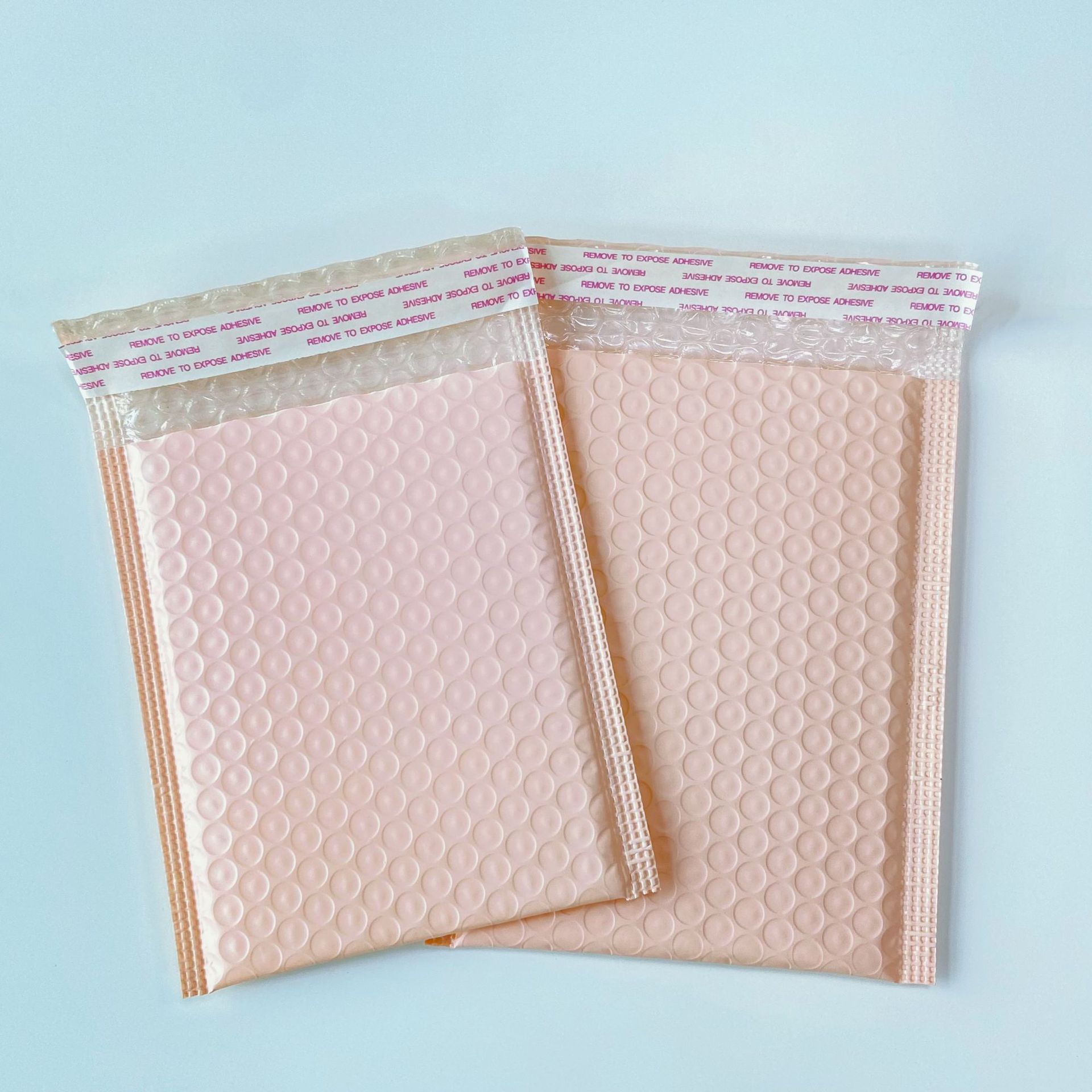 Nude pink bubble envelope bags, clothing packaging materials bubble bags, express delivery bags, waterproof foam bags, express delivery self-adhesive bags pic 6