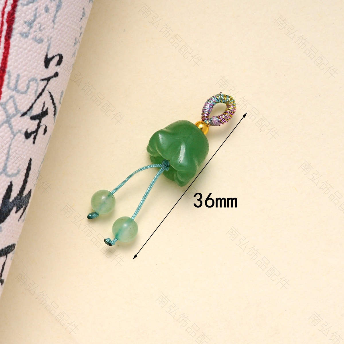 Bodhi small slipper, flower lotus pod, tulip, small flower pendant, bracelet, necklace, lily of the valley, diy accessory pic 7