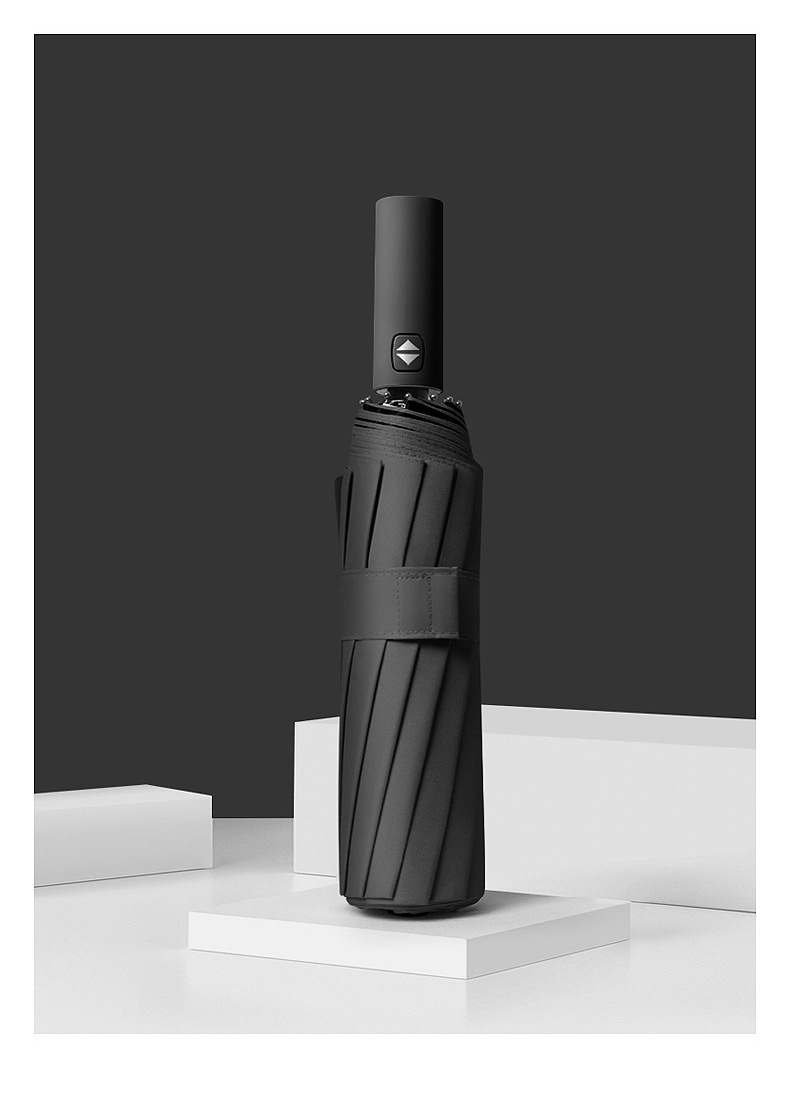 24骨全自动雨伞大号三折遮阳防晒伞男女晴雨伞两用折叠伞大量批发详情12