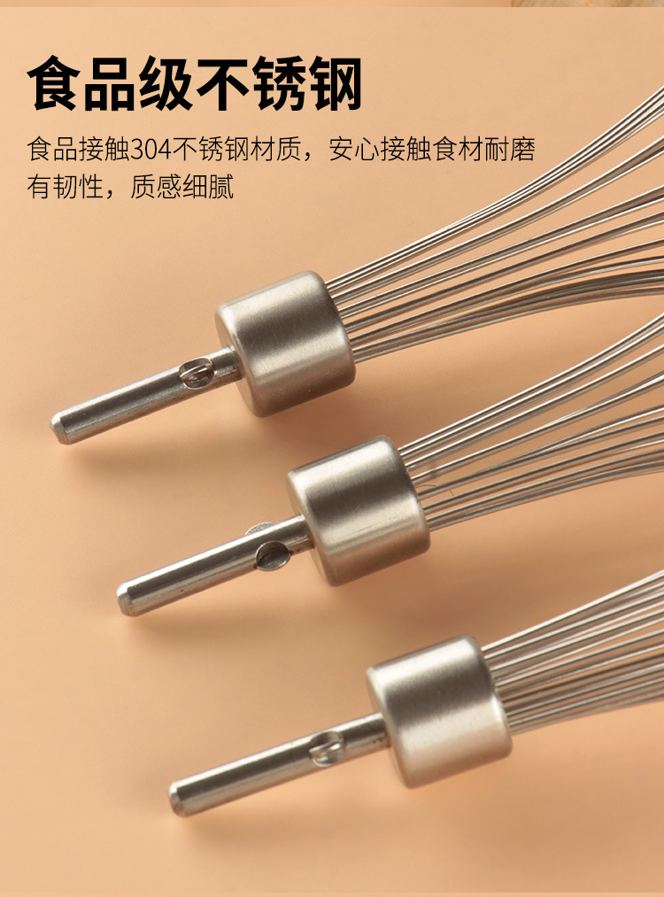 厂家批发不锈钢打发鸡蛋神器家用搅拌器头304奶油打蛋器头配件详情4
