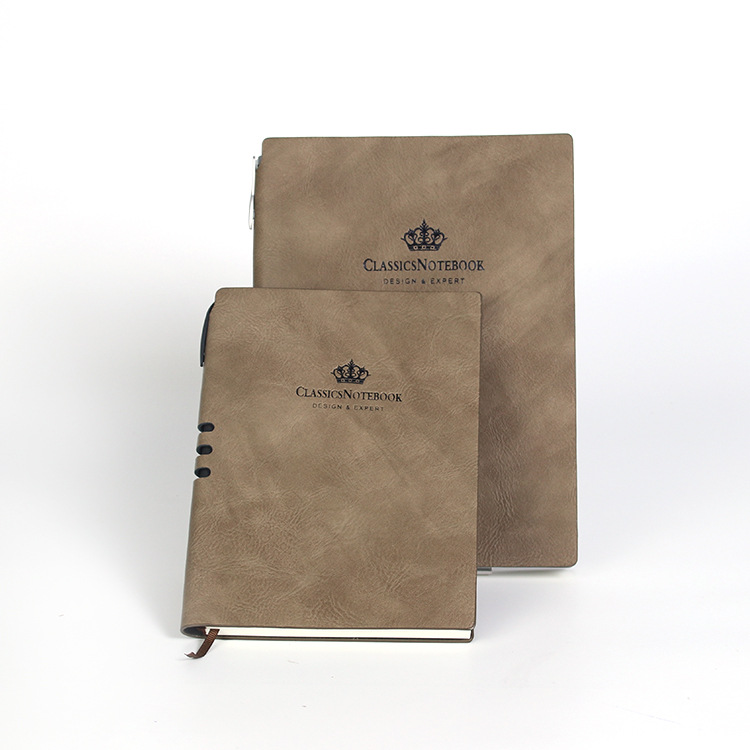 Cross-border exclusive high-quality office supplies, waterproof A5 notebook, Pu leather business notebook pic 5
