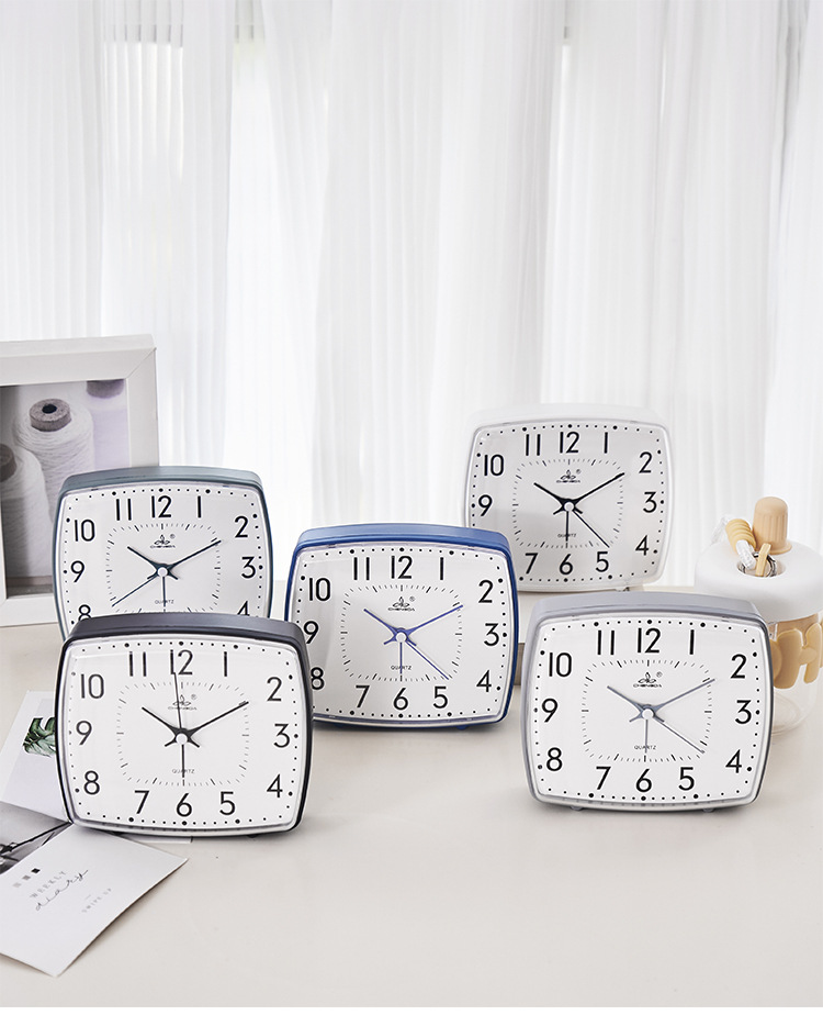 简约台式钟大尺寸数字钟表桌面学生闹钟A319-A320详情13