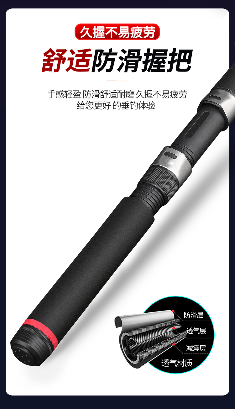 The Barbarian Era long-range fishing rod set combination fishing rod includes long-range fishing rods, single sea rods, swing rods and throw rods for sea fishing pic 23