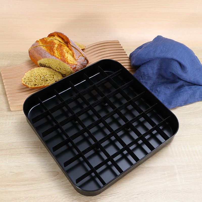 厂家直供不锈钢慕斯蛋糕盒子带切块模具包装巧克力糖果装饰礼品盒详情4