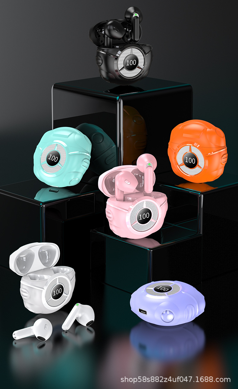 Wholesale from the source factory of the new x79 touch in-ear tws wireless in-ear noise-cancelling digital display gaming Bluetooth headphones pic 23