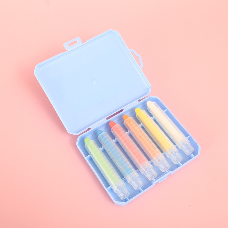 水溶性无尘粉笔白色办公教学用品粉笔儿童彩色涂鸦绘画固体粉笔详情14