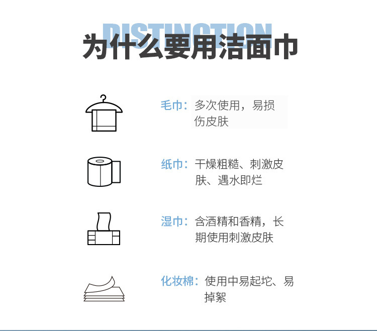 批发洁面巾加厚一次性擦脸巾珍珠纹洗脸巾批发干湿两用卸妆棉柔巾详情3