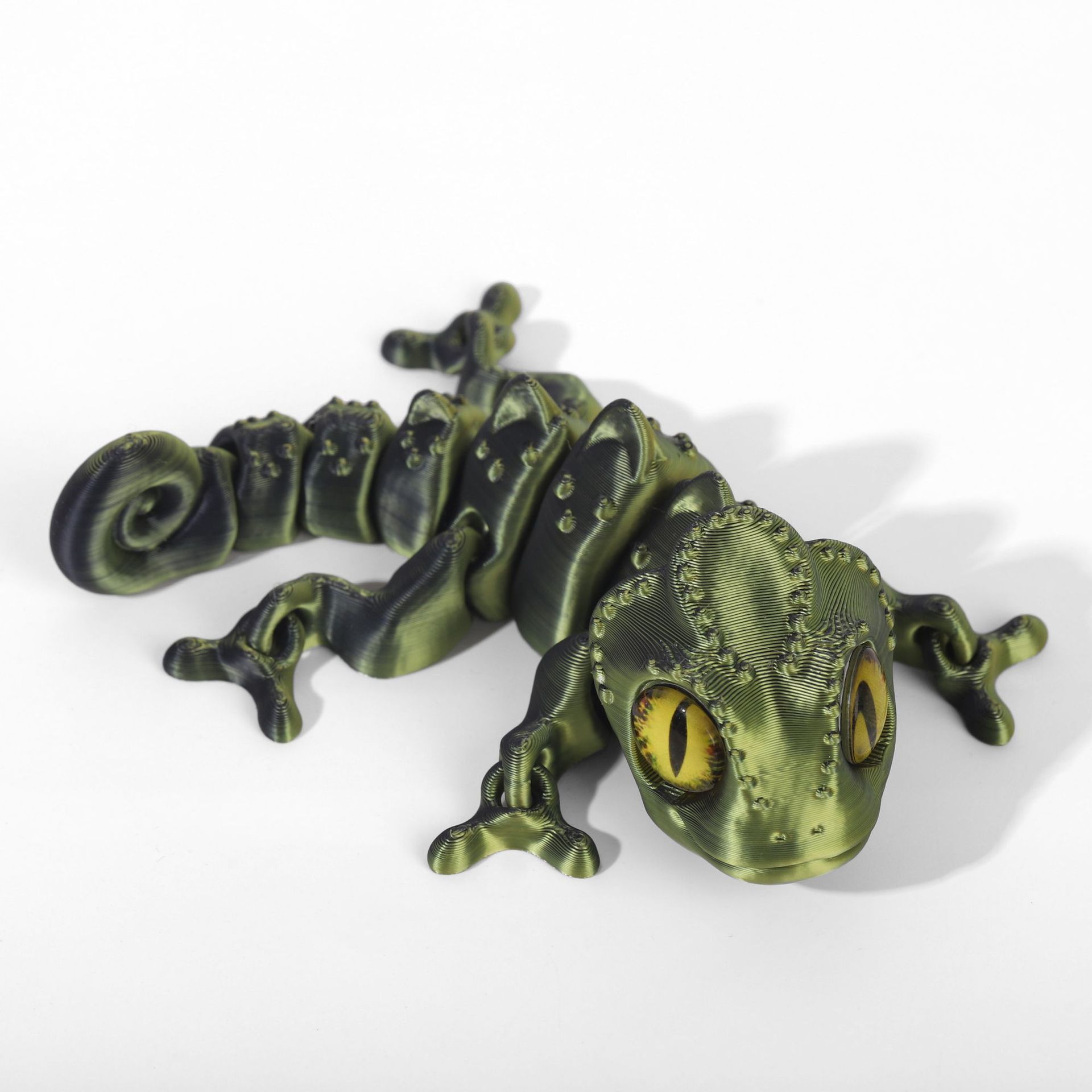跨境3D打印玩具变色龙关节可动模型摆件仿真动物夜市景区爆款玩具详情6