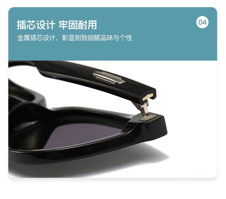 新款gm墨镜网红同款偏光镜女士防紫外线开车眼镜批发时尚太阳镜男详情36