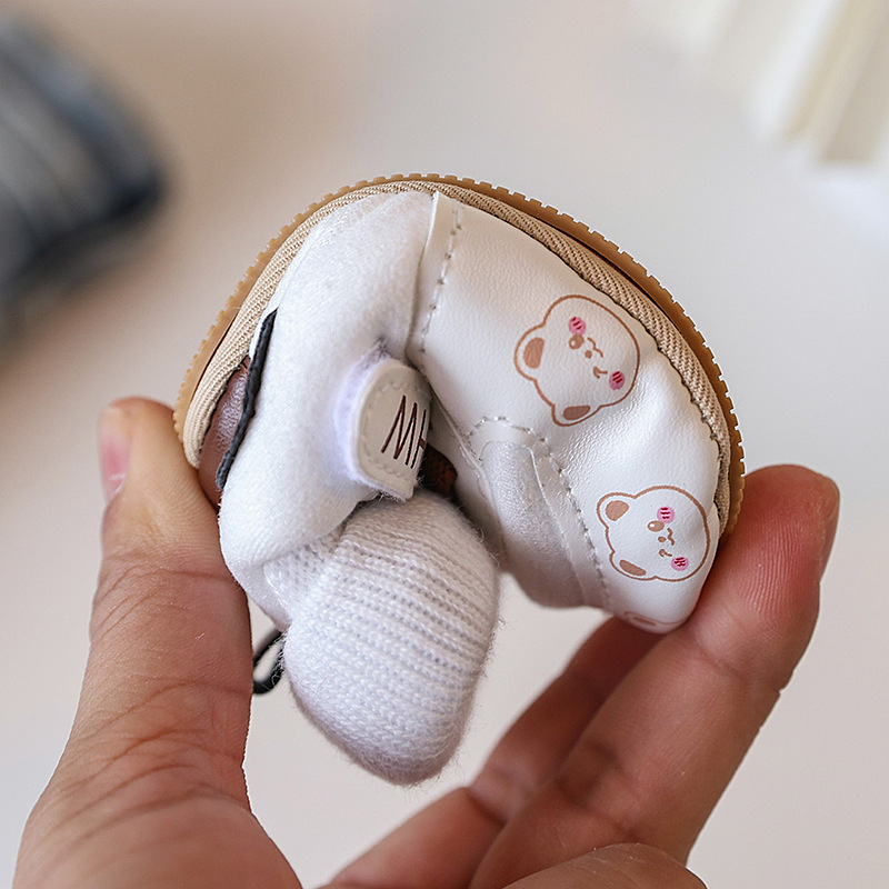 春秋新生婴儿0-1岁男女宝宝学步防掉跟软胶底防滑胶底地板鞋袜详情9