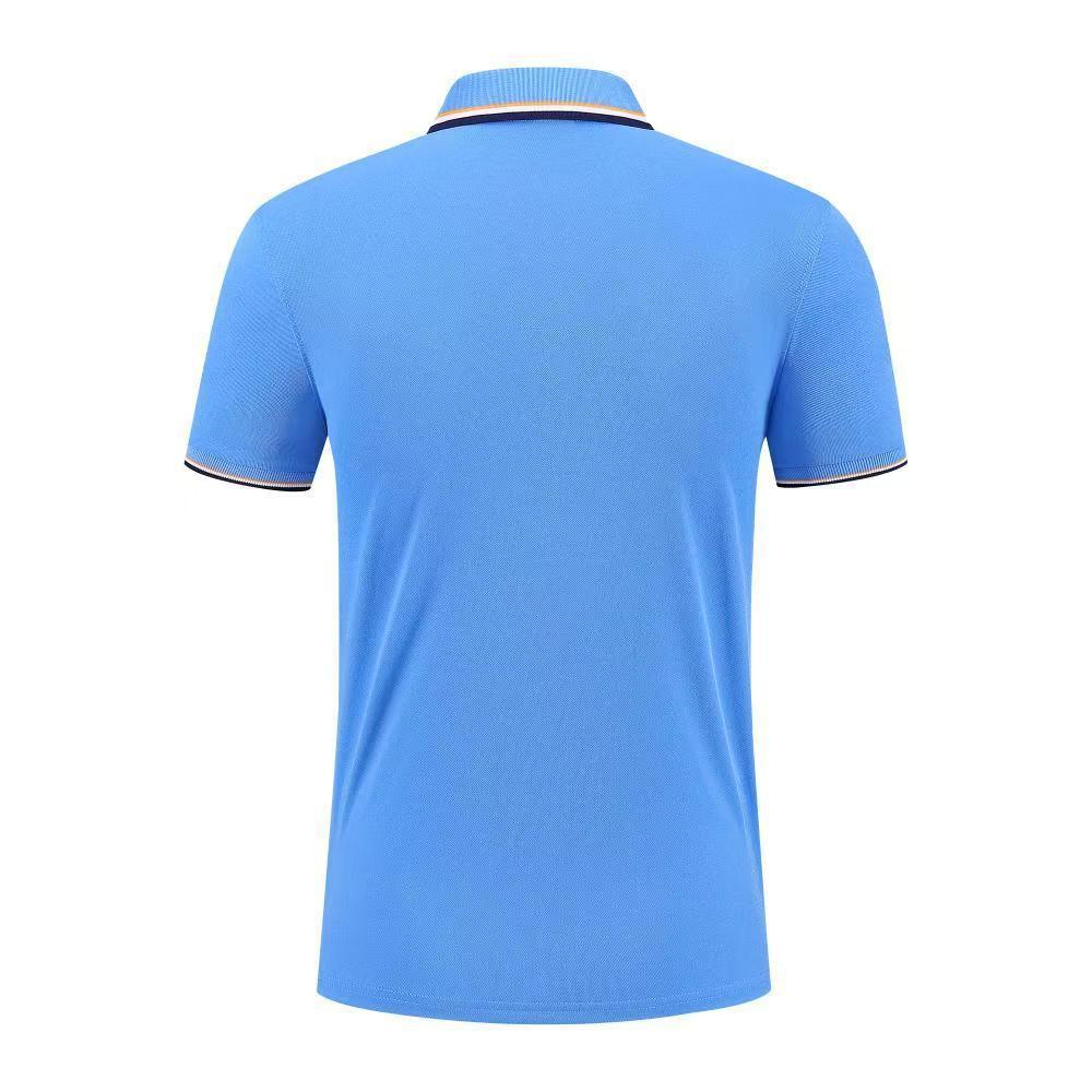 77201男士polo衫短袖工作服可换logo夏季多色款男女同款翻领详情32