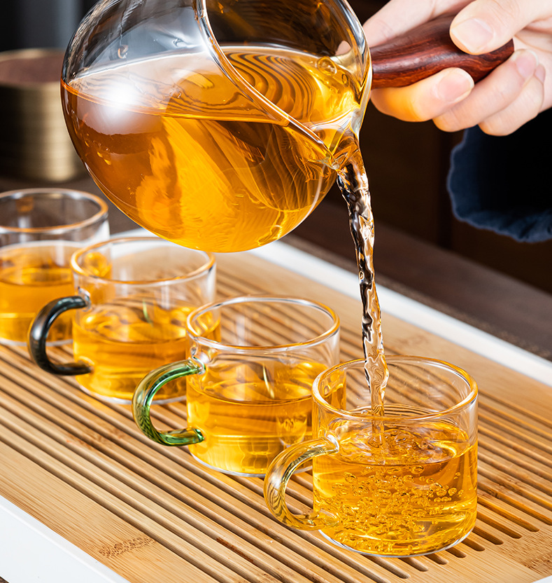 厂家批发加厚玻璃咖啡杯高硼硅品茗杯花茶耐高温杯透明玻璃品茶杯详情15