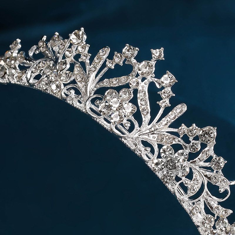 The new princess crown for the 18th birthday of the bride, the main wedding dress and hair accessory, and the trendy headwear exude a sense of luxury pic 5