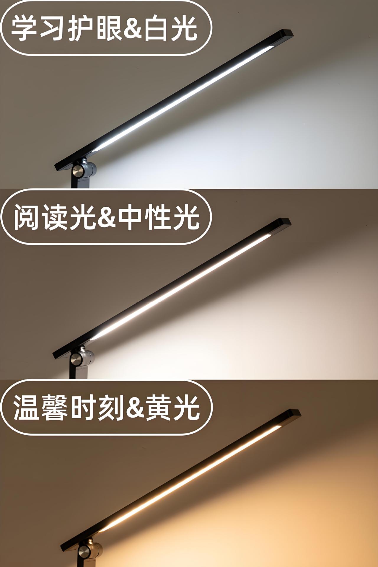 护眼台灯大容量超长续航充插电两用高中大学生防近视宿舍学习批发详情4