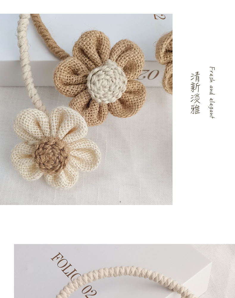 厂家直供免打孔窗帘磁扣绑带 创意简约百搭窗帘耳机磁铁扣窗帘扣详情9