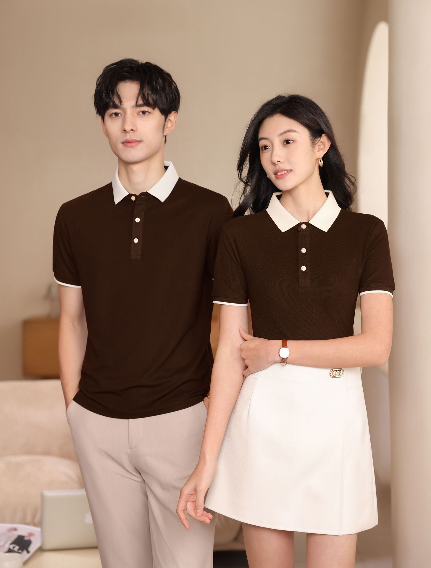 企业文化衫定制 冰丝polo衫 工作服夏季薄款 短袖T恤工装 工衣印logo 其他分类专属详情24