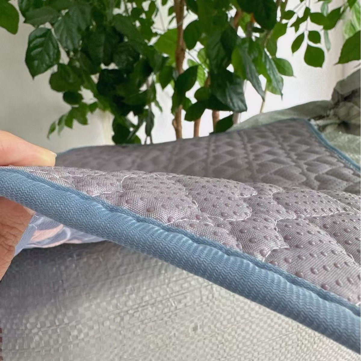 New style floor MATS, Korean-style pure cotton quilted carpet floor MATS, entrance door MATS, dust-proof floor MATS, waterproof and anti-slip pet MATS pic 4