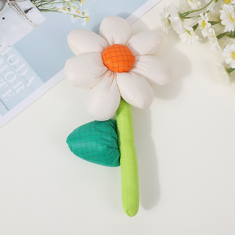 太阳花配件洞洞鞋搭配服装发饰辅料充棉布艺胸花配件批发详情7