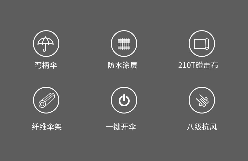 17Y双层自动弯柄伞晴雨两用女长柄雨伞男士大号加厚加固防风双人详情3