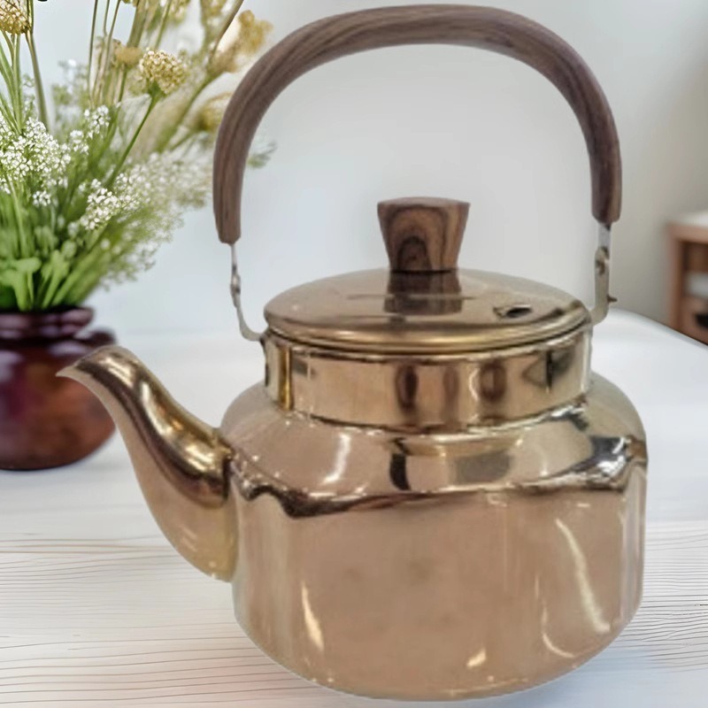 馨泉清泉圆泉尊泉玉泉迷你小提壶烧水壶茶壶可带滤网不锈钢小提壶详情2