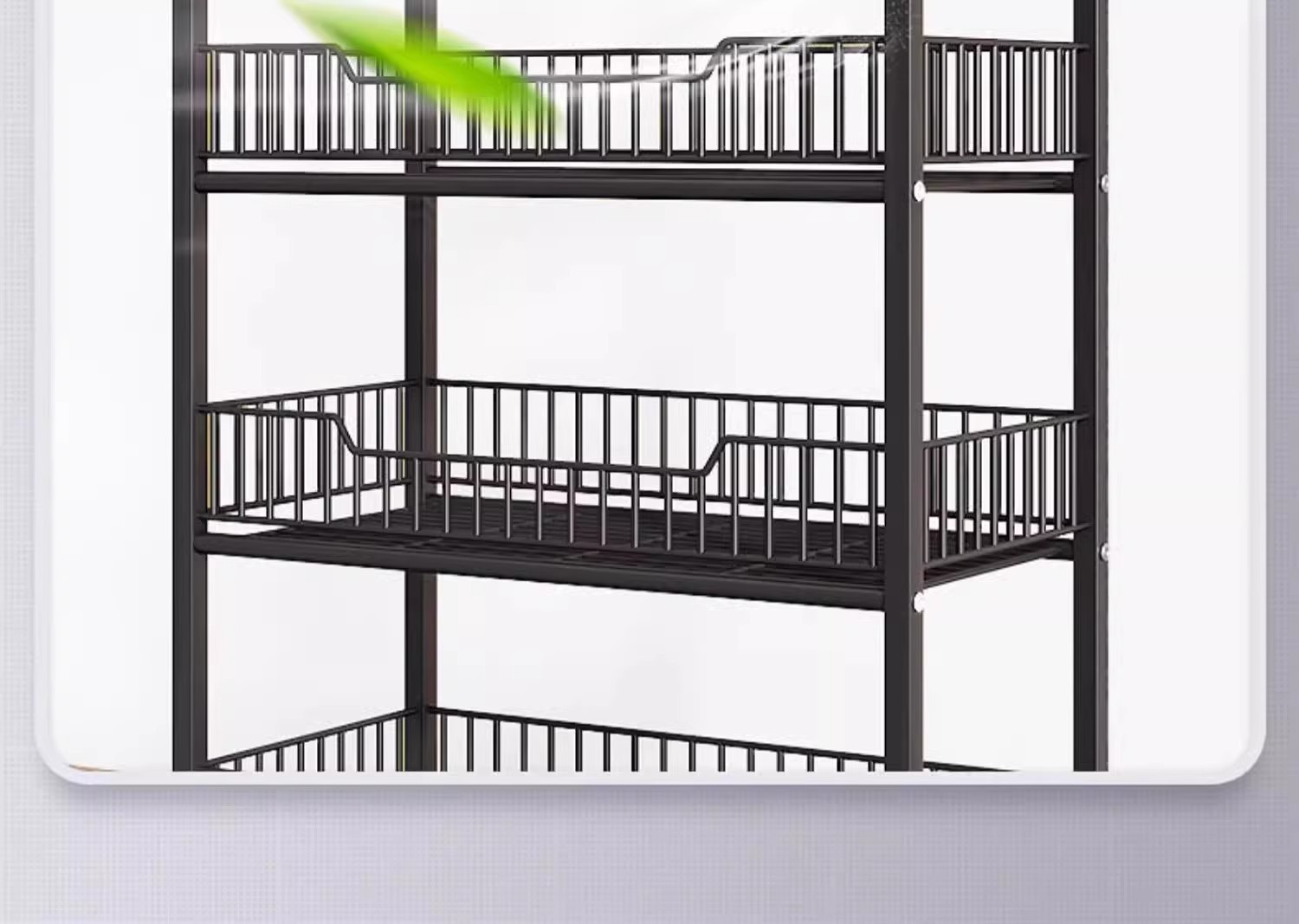 零食多层收纳置物架超市货架便利店移动展示架饮料食品玩具收纳架详情15