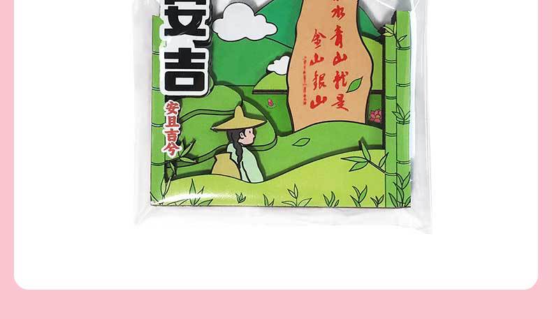 转盘冰箱贴杭州新疆厦门文创冰箱贴城市冰箱贴木质创意定制纸卡装详情11