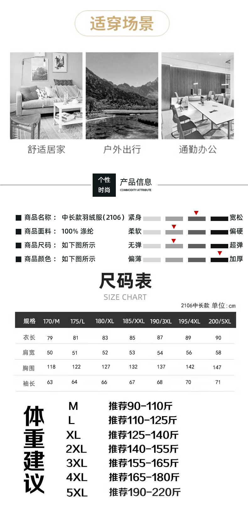中老年保暖羽绒服男士加厚短款爸爸装可脱卸帽白鸭绒休闲大码外套详情6