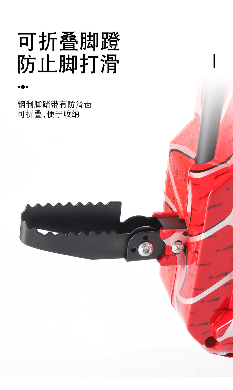 跨境无减震儿童三轮漂移车户外平衡车广场摆地摊电动漂移车滑板车详情9