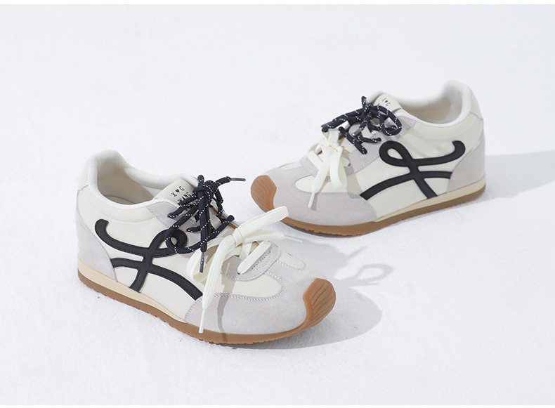 厚底休闲鞋内增高6cm小众设计女鞋2025新款百搭运动鞋复古德训鞋详情19