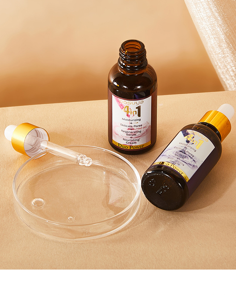 【跨境专供】BOSUYA精华液4in1精华液淡化细纹滋润保湿护肤品批发详情21