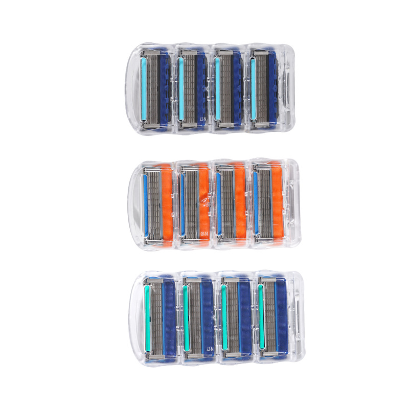 Universal 2-layer, 3-layer, 5-layer manual shavers, razors, disposable shavers set for cross-border export pic 5