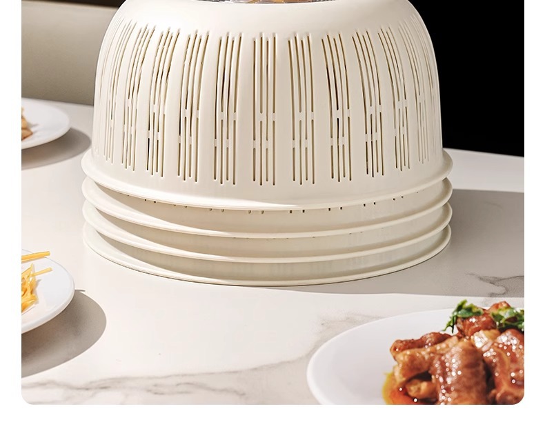 天地鱼菜盖罩2025新款剩菜罩食物餐桌饭菜遮尘网罩果蔬篮罩菜神器详情6